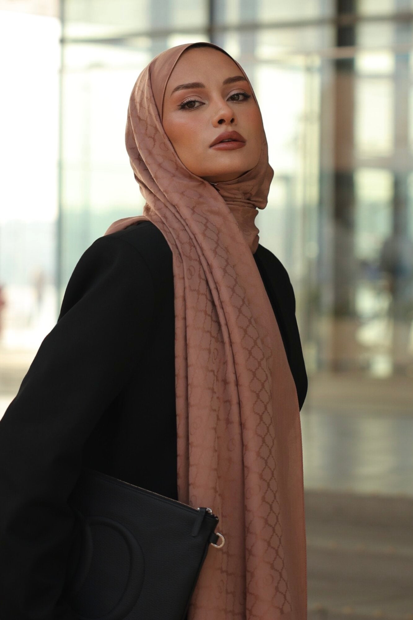 Pencere Kafes Gül Ramy Jakar Şal 70x210