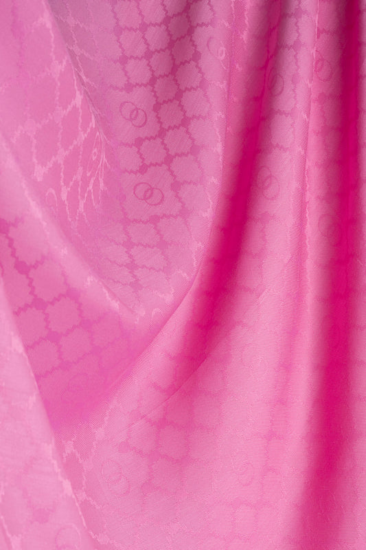 Pencere Kafes Pembe Ramy Jakar Şal 70x210
