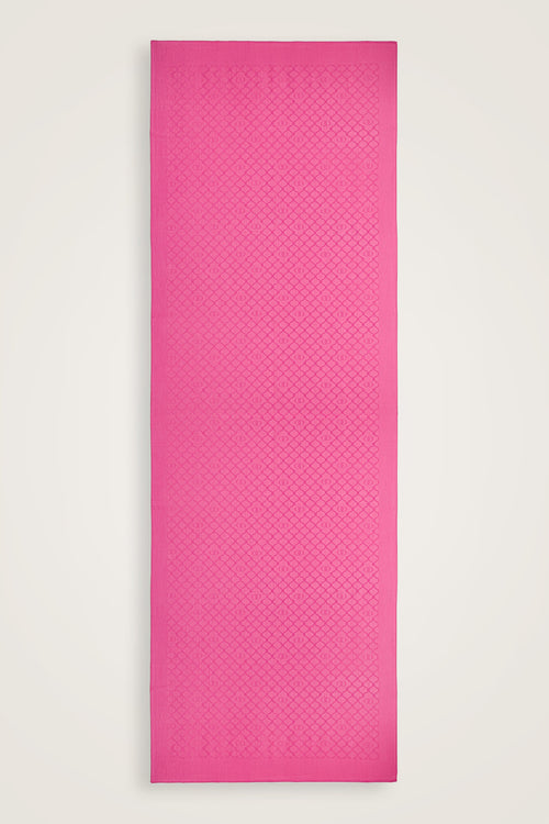 Pencere Kafes Pembe Monogram Jakar Ramy Jakar Şal 70x210