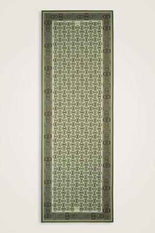 Sarma Noor Haki Pamuk Floş Şal 70x210