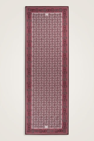 Sarma Noor Mercan Pamuk Floş Şal 70x210