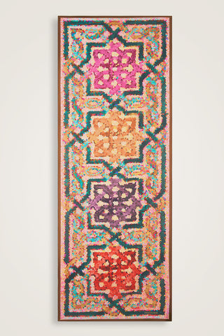 Selçuk Güneşi Haki Pamuk Şal 70x210