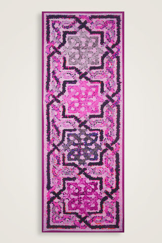 Selçuk Güneşi Mor Pamuk Şal 70x210