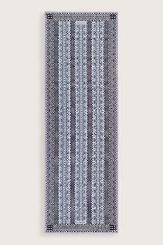Sırma Koyu Gri Floş Viskon Şal 72x212