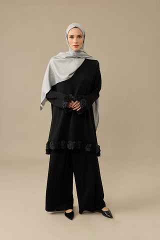 Siyah Triko Pantolon