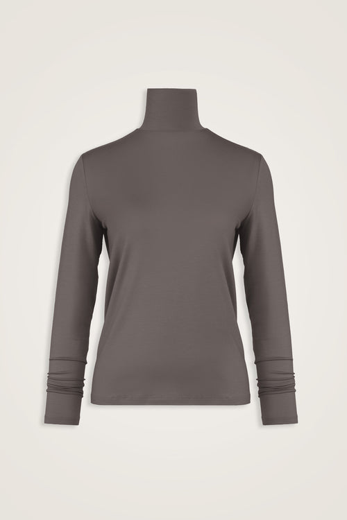 Solid Color Dark Gray Short Supreme Blouse