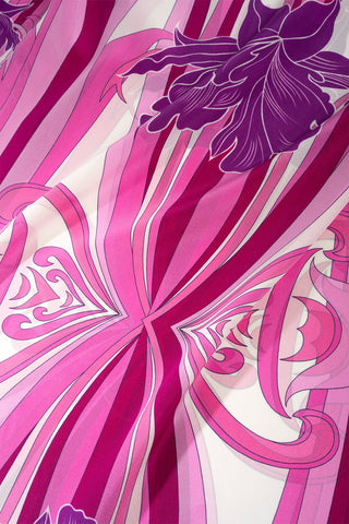 Yeni Dünya Pembe Krep İpek Kaftan