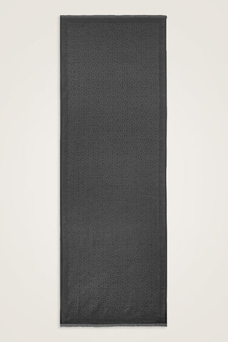 Yıldızlı Gece Füme Pamuk İpek Şal 70x200