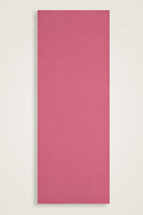 Chain Pattern Cotton Silk Shawl Pink