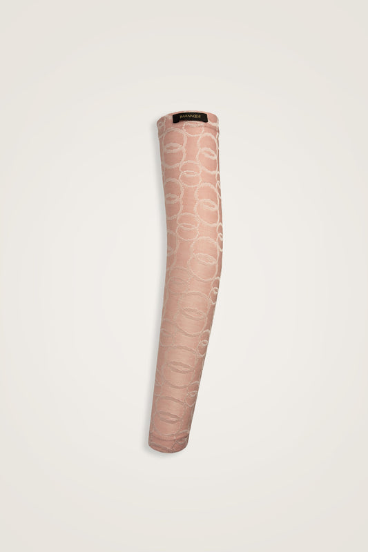 Zincir Jakar Açık Pembe Penye Kolluk