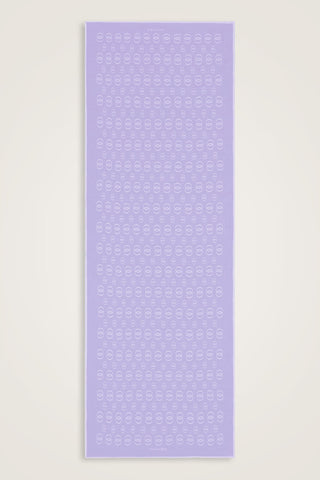 Zincir Logo Lavanta Pamuk Floş Şal 70x210