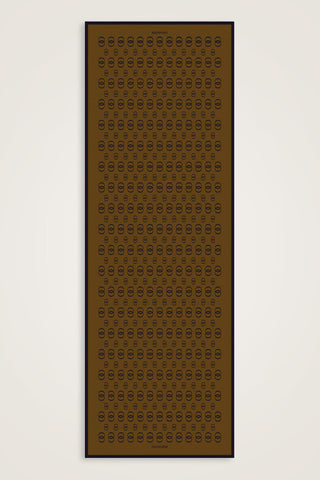 Zincir Logo Sütlü Çikolata Pamuk Floş Şal 70x210